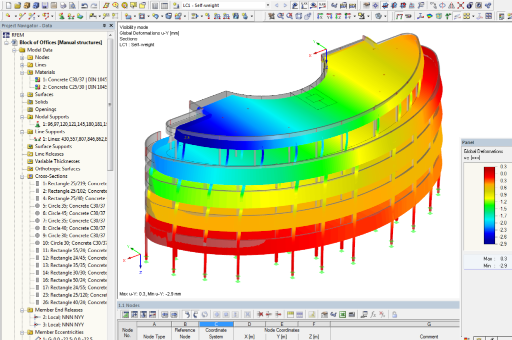 3D model of engine on computer