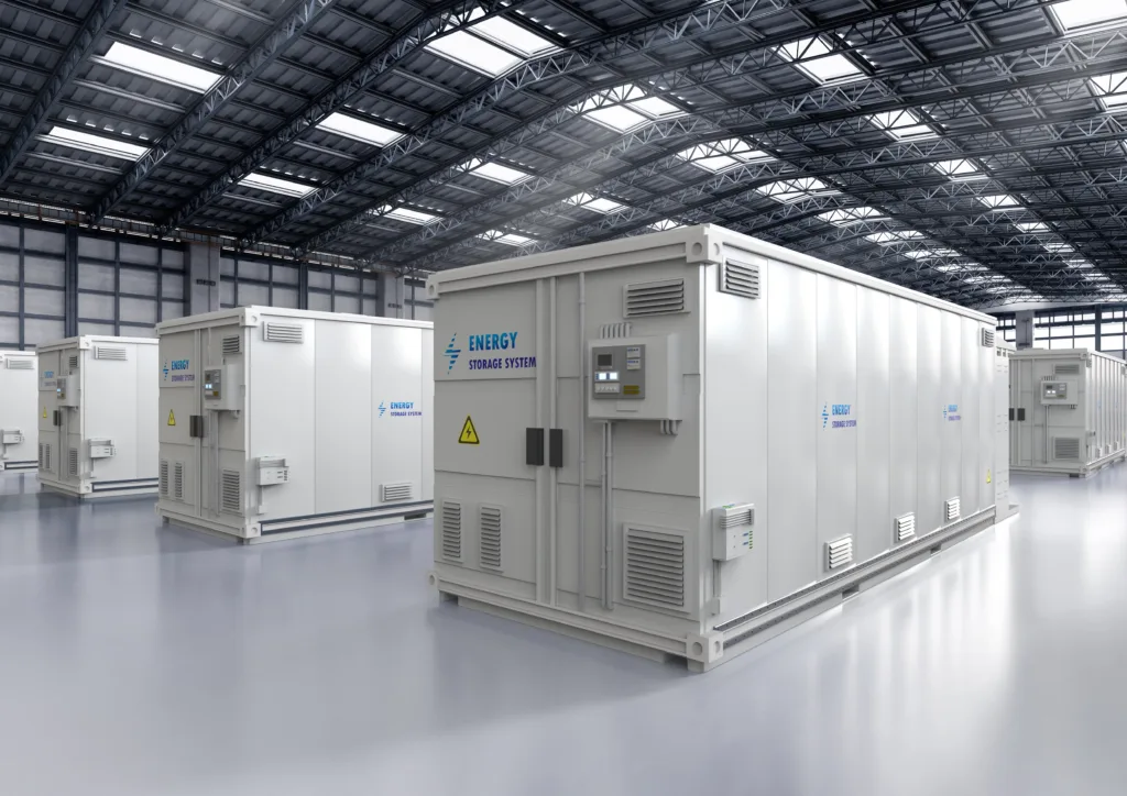 Energy Storage of battery container units