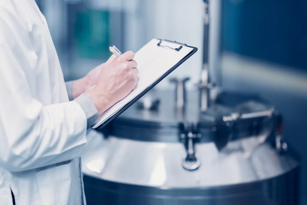 Scientist with Clipboard